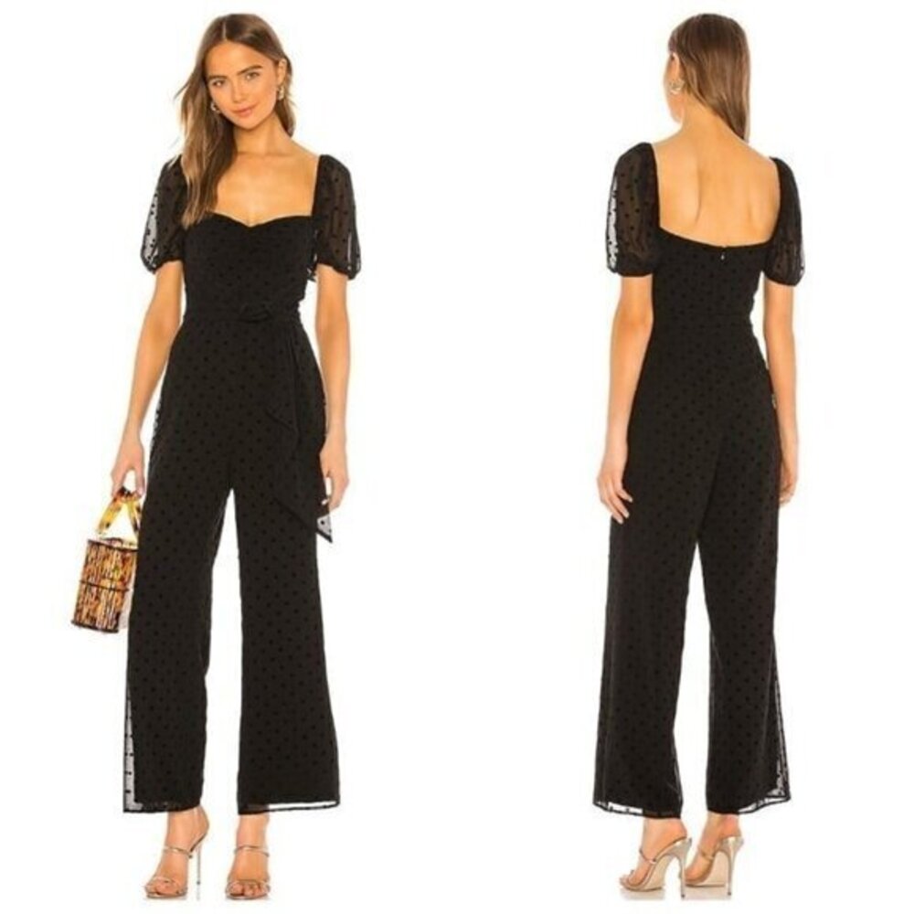 Privacy Please Eloise Jumpsuit - Black Dot